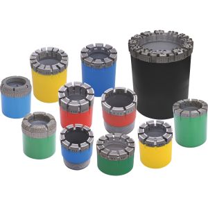 PQ3 NTW BTW HTW Surface Set Diamond Core Drill Bits For Rock