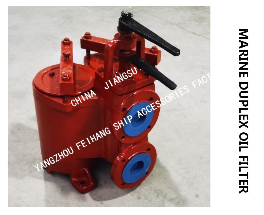 DUPLEX CRUDE OIL FILTER FOR FUEL OIL SEPARATOR EXPORT MODEL:FH-40A F7224