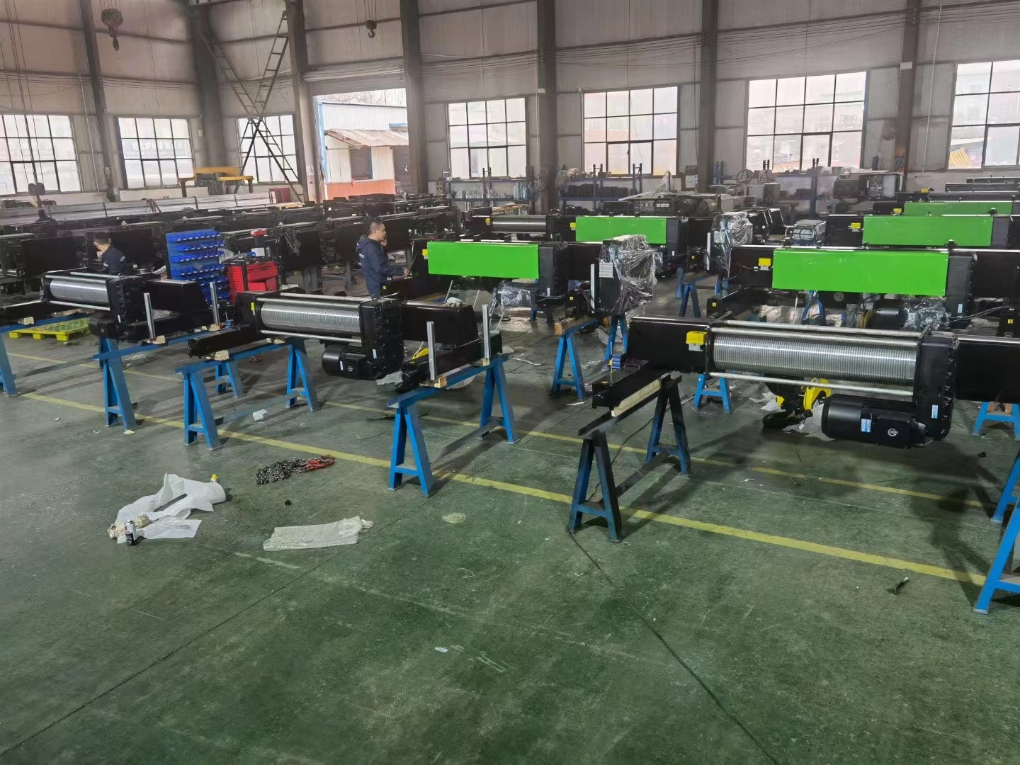 10 Ton 15 Ton Electric Wire Hoist With Hooks For Lifting Material Handing