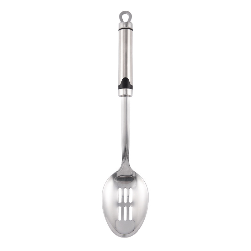 Europe style New pattern kitchenware set with stand black color handle cooking tools patato masher