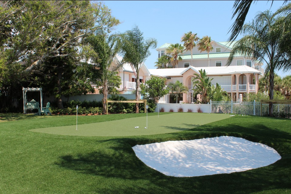 15mm Golf Artificial Grass Indoor 10-18mm Outdoor Artificial Golf Green