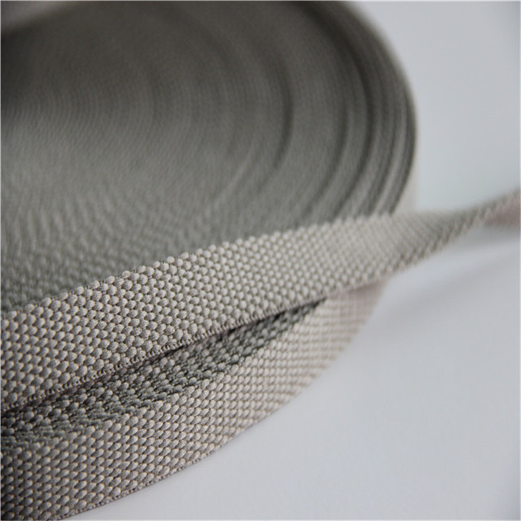 Polyester Olefin Braided Webbing , Fashion Anti Slip Woven Ropes