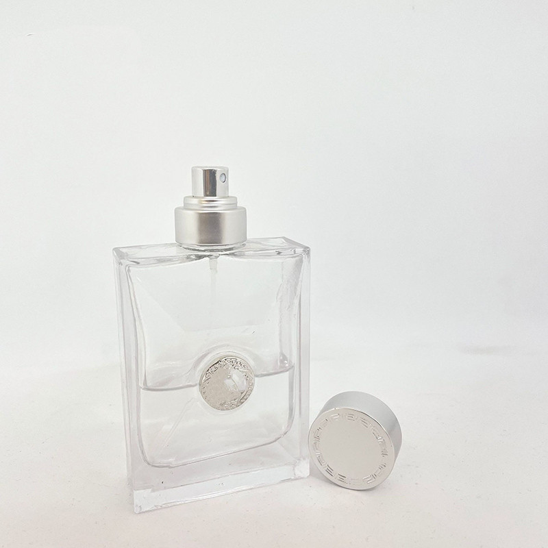 Creative Perfume Bottle 100ml with zamak cap Perfume Packaging Material Factory Wholesale