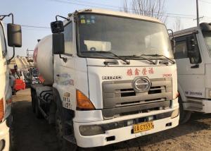  High Stability 9M3 Used Concrete Mixer Truck 259KW With 4 Wheel Drive Manufactures