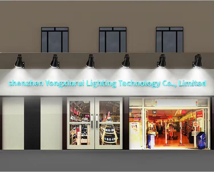 Color Temperature Adjustable Led Advertising Lights 36W Advertisement Light For Supermarket