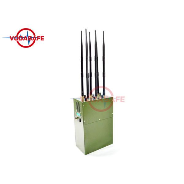 China 6 Frequency UHF VHF Jammer , Manpack Jammer Signal Blocker Secure Design on sale China 6 Frequency UHF VHF Jammer , Manpack Jammer Signal Blocker Secure Design on sale