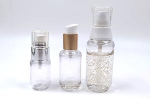  Deluxe Transparent PET Cosmetic Bottles Lotion Eye Cream 30ml 50ml 100ml Manufactures