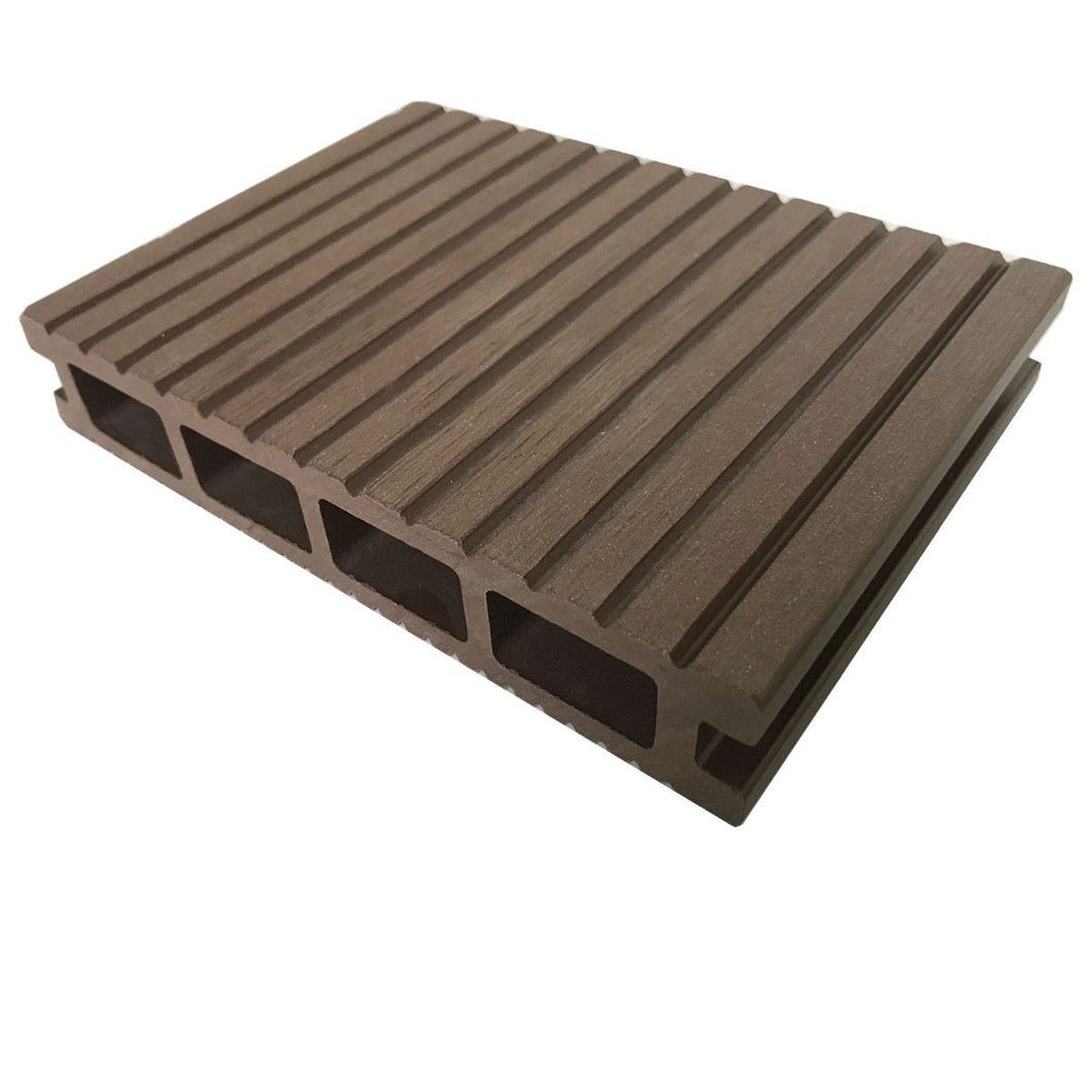 Waterproof Outdoor Wood Plastic Compositewpc Decking for Deoration (HS150*25-A)