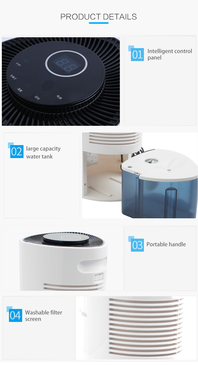 Portable 220V 35L/DAY Semiconductor Dehumidifier