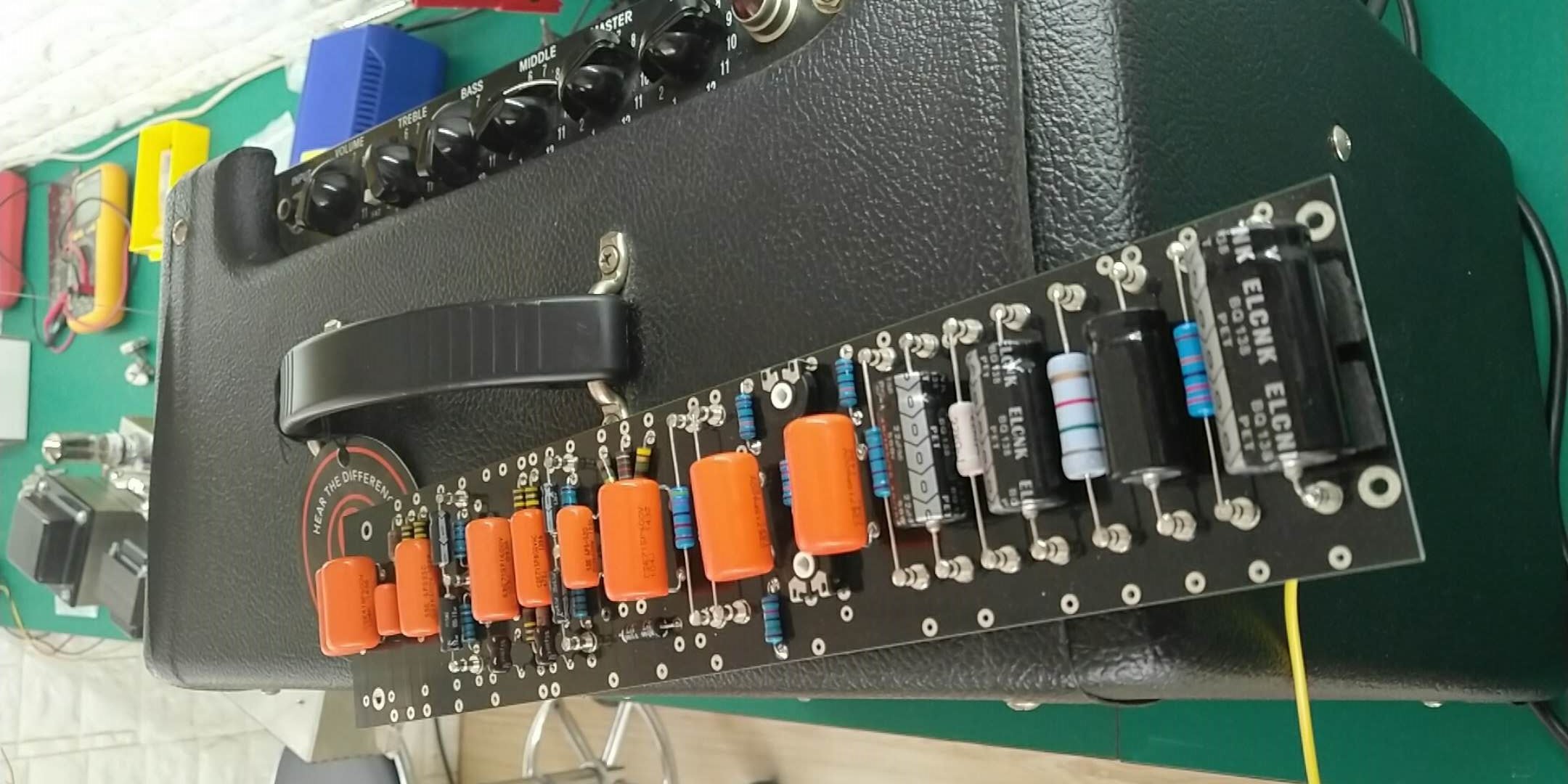 36W RP Grand Style Hand Wired Tube Guitar Amplifier Chassis with Branded Tubes 36W Musical Instruments Imported Parts