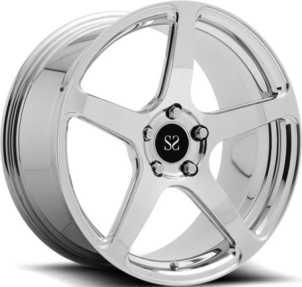 Hyper Silver Forged Alloy Wheels 5x112 5x130 For Ferrari Bentley 18 19 20 21Inch