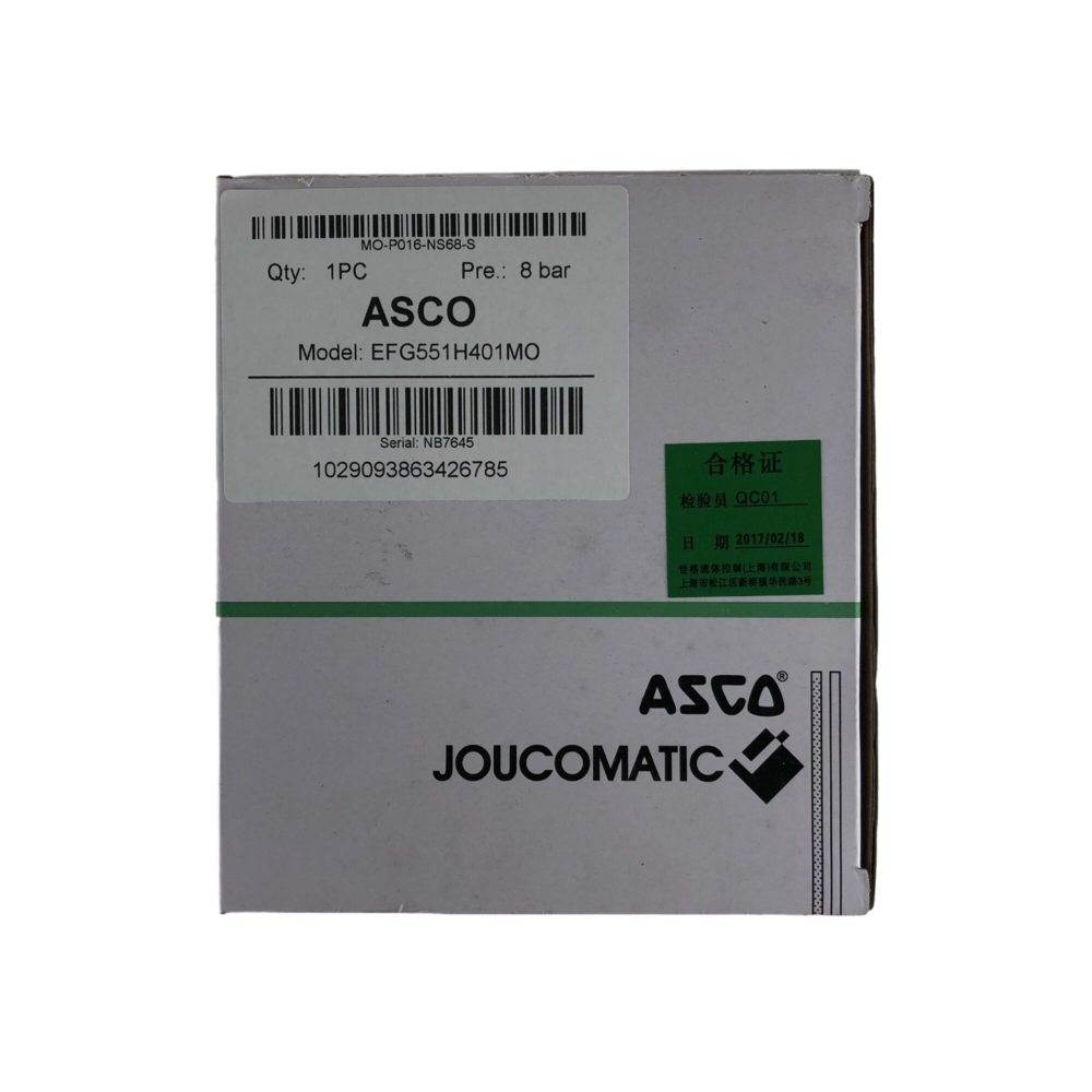 ASCO Explosion proof solenoid valve EFG551H401M explosion-proof electric control