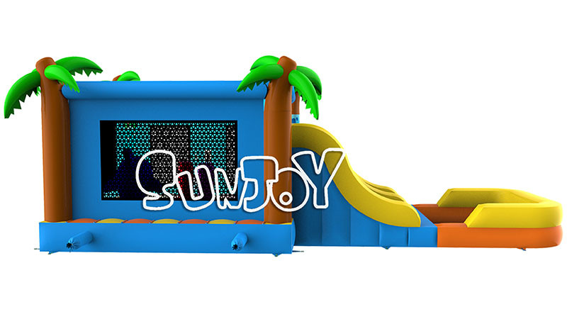 18 OZ 1000D Underwater Inflatable Combo Bounce House