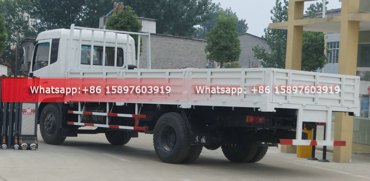 12 Tons Dongfeng Cargo Truck , Logistics Transportation Cargo Pickup Truck