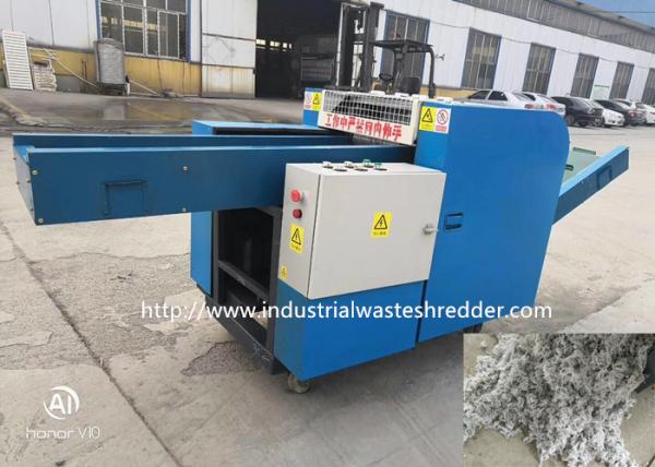 CE UL Waste Yarn Cutting Machine For Nylon Yarn / Polyester Yarn / Viscose Yarn