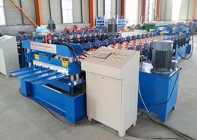 Thickness 0.5-1.2mm Metal Roof Making Machine