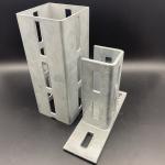 Slotted Square Channel Steel Modular Support System for the Construtction