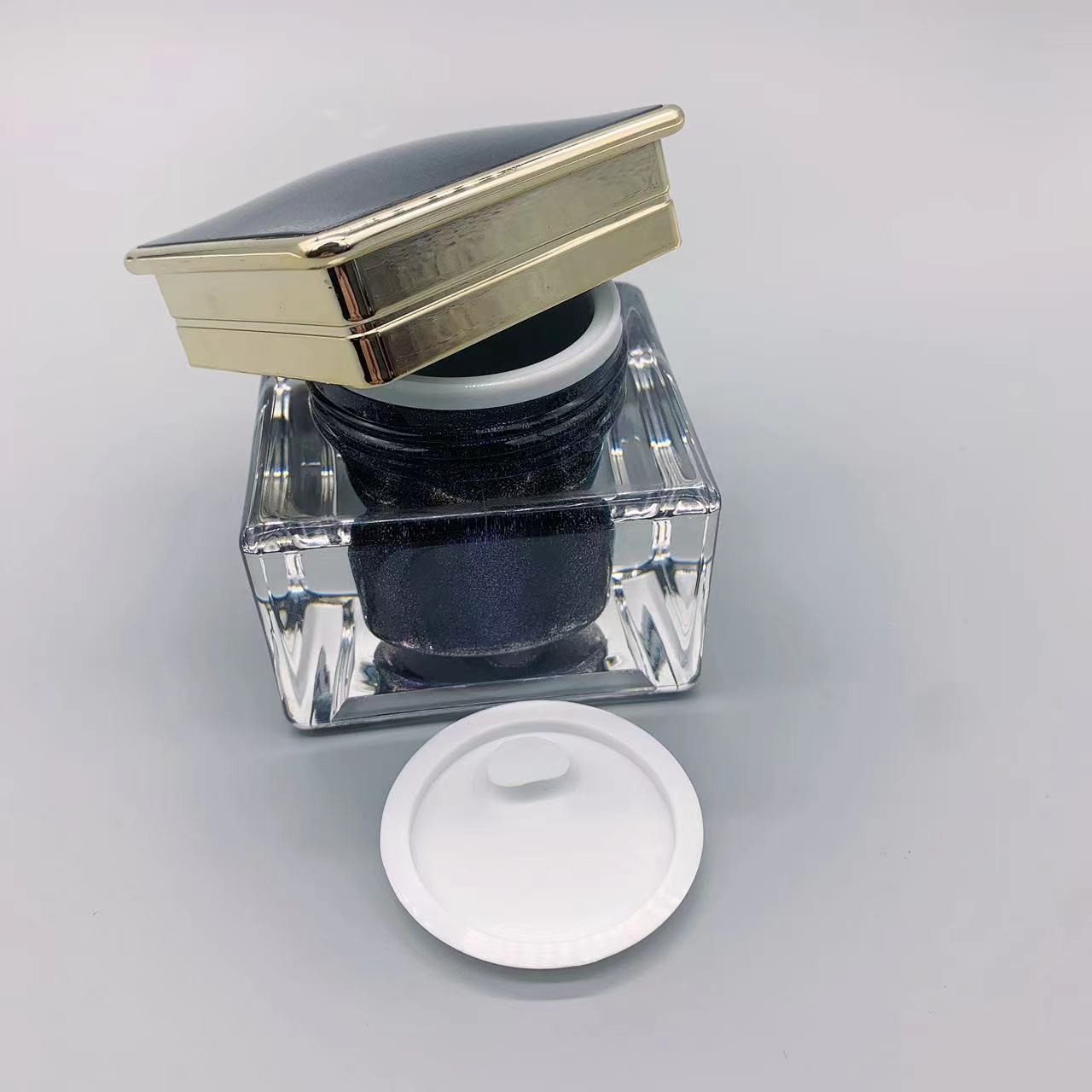 Cream Tank Exquisite High End Cream Tank PP Plastic Jars 50g