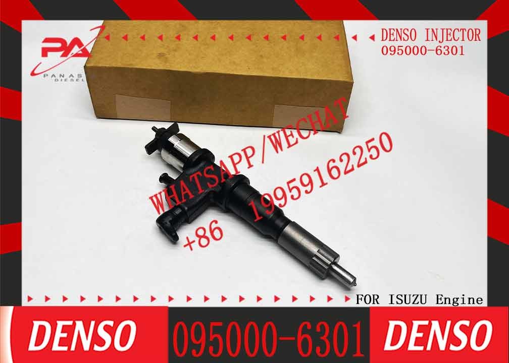 Original Common Rail Fuel Injector 095000-6301 1-15300436-1 for HI-ON 6WF1 6UZ1 engine 095000-6302 1-15300436-2