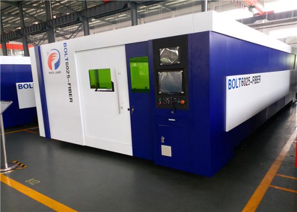 High Precision Metal Laser Cutting Machine for Stainless Steel , YASKAWA Servo