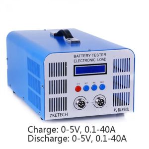 EBC-A40L High Current Lithium Battery Capacity Tester 5V Cycle 35A Charge 40A
