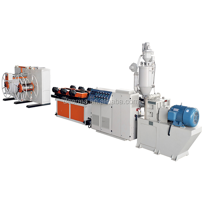 High Productivity Corrugated Pvc Pipe Production Line Pvc Plastic Pipe Making Machinery with Inverter ABB