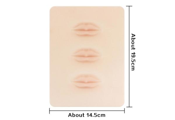 Wholesale 3D Silicone Permanent Makeup Tattoo Training Practice Fake Skin Blank