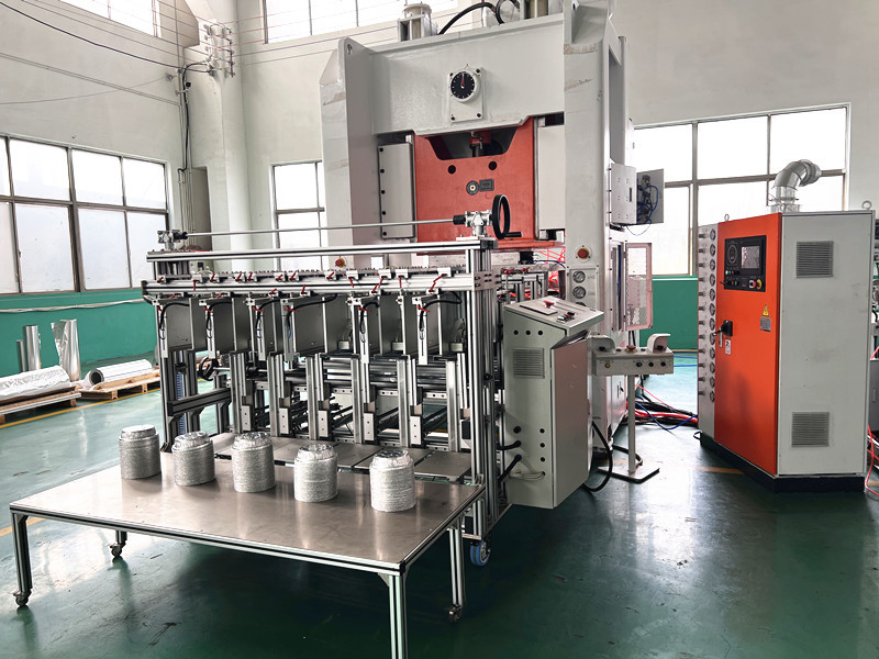 Siemens Main Motor High Speed Automatic Aluminum Foil Tray Making Machine LK-T130