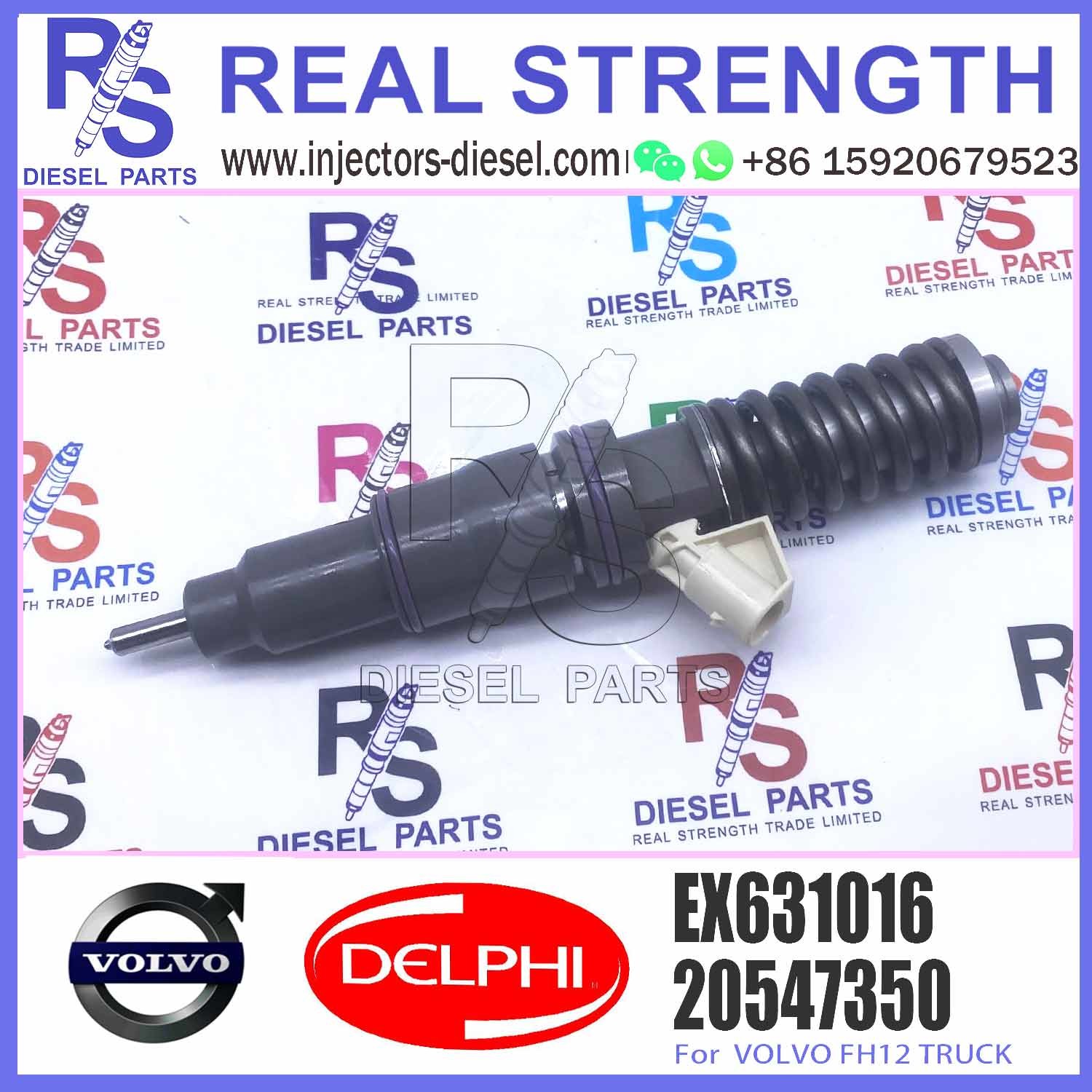 Injector For Delphi BEBE4D00203 Diesel Injector 20547350 85000416 EX631016