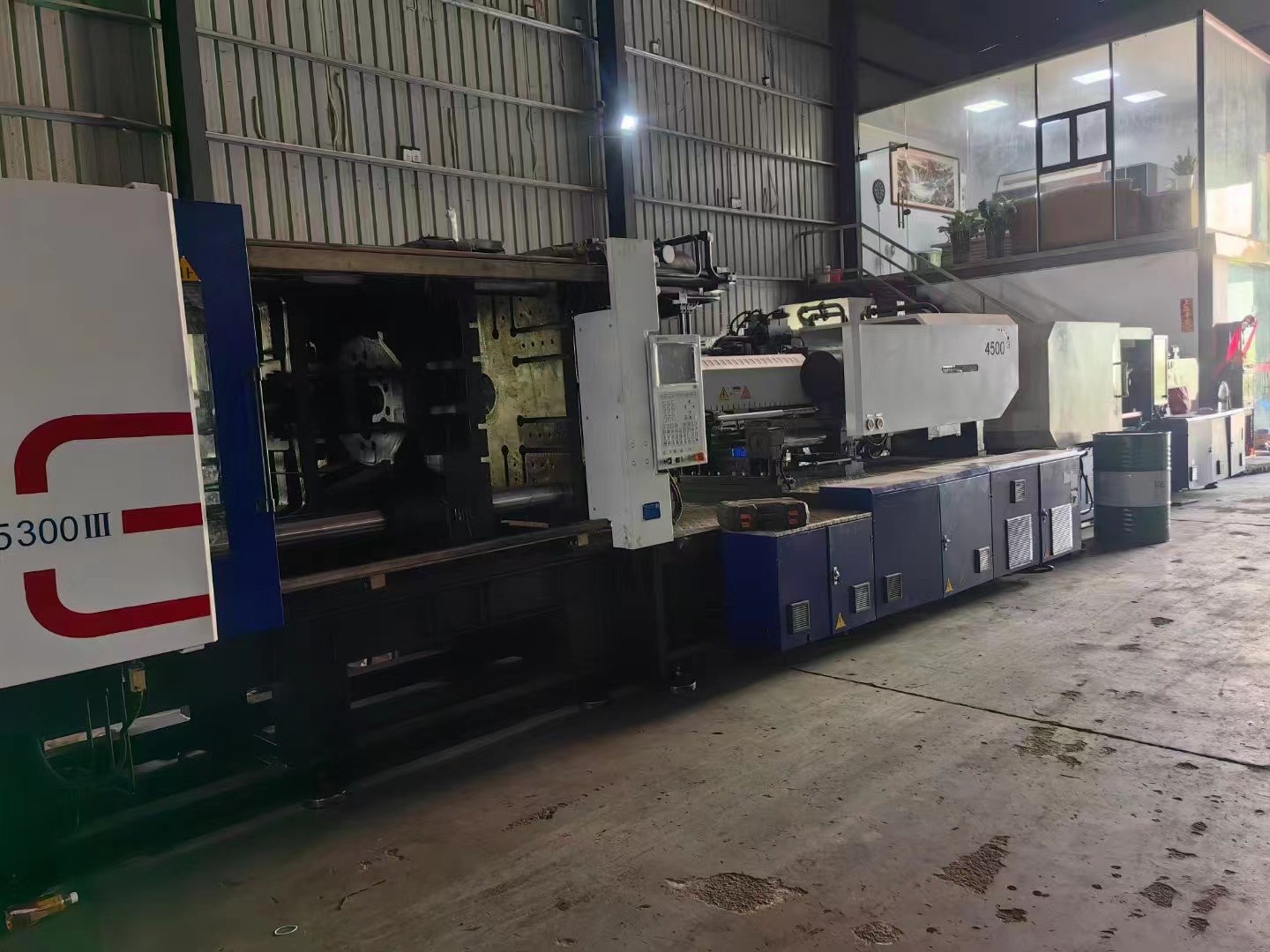 40mm Screw Diameter Used Injection Molding Machine for High Injection Pressure 1959 Kg/cm2