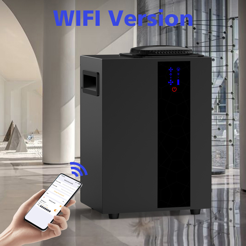 Smart 800ml Oil Fragrance Diffuser: Enhance Your Space with Wifi App Control and Pure Waterless Essential Oil Diffusion for HVAC