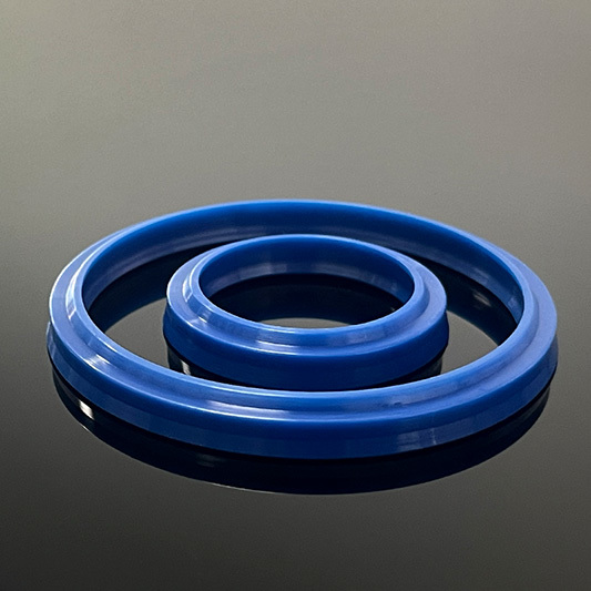 DHS Type Hydraulic Cylinder Wiper Ring, DH Polyurethane C-Shaped Bidirectional Sealing Ring