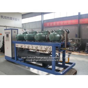 Professional Ice Rink Cold Room Compressor Unit Condensing Temperature 50℃