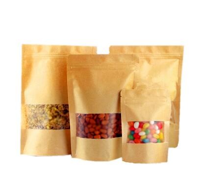 FDA grade printing stand up packaging Bag for tea bag coffee packing k stand up kraft paper bag