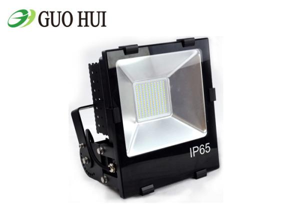 Black Waterproof LED Flood Lights , IP66 150 Watt Led Outdoor Flood Light