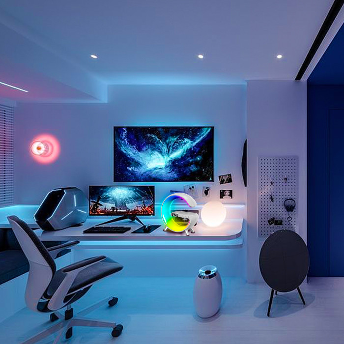 G Audio Lamp Smart Light Sound Machine for Adjustable Sound Volume within Your Budget