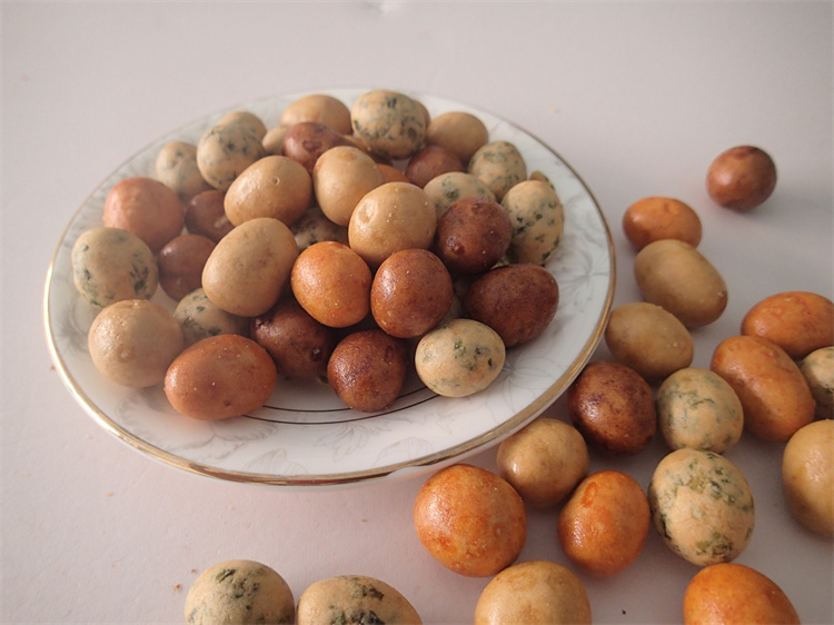 Colorful Fishskin Mixed Coated Peanut Snack Japan Thailand Snacks