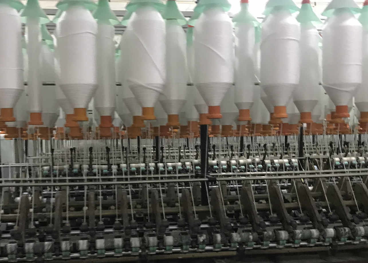 Raw White 40/2 Spun TFO Heat Set Polyester Yarn Reliable China Supplier