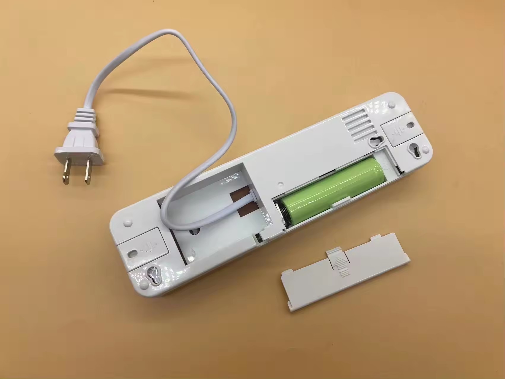 Rechargeable Fire Emergency Light 30/60 LED Portable Emergency Light Plastic White LED Emergency Light Bulb