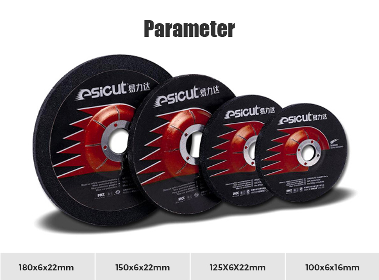 ISO9001 5 Inch Metal Stone Abrasive Cutting Disc 25pcs
