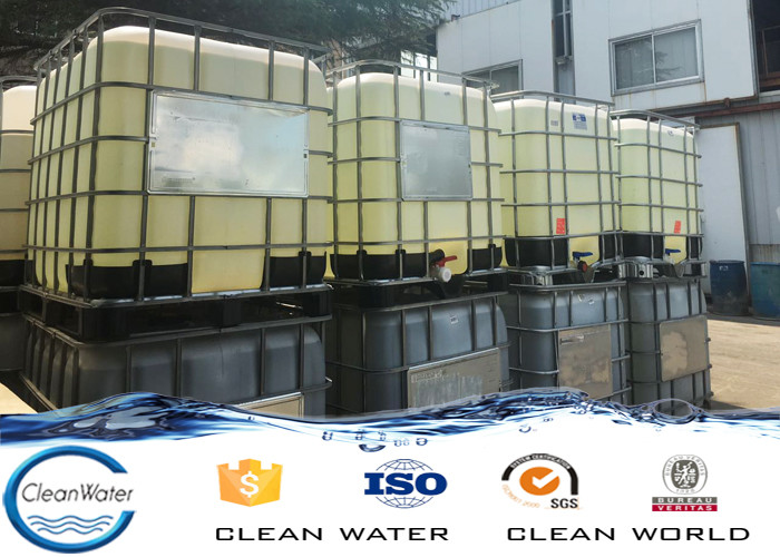 Color Remove Water Treatment Agent Dicyandiamide Formaldehyde Resin BV / ISO