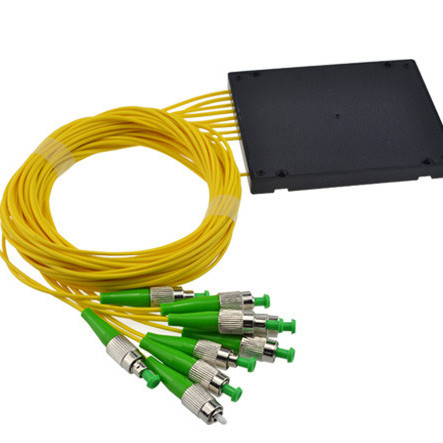 FC/APC Connector 2.0mm 1x8 ABS Box Fiber Optic Accessories PLC Splitter