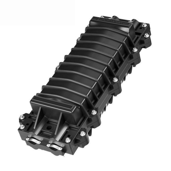 Quality Outdoor Waterproof Fiber Optic Splice Closure with 2 In 2 Out Ports for 24-48 Cores in PP and ABS Materials for sale