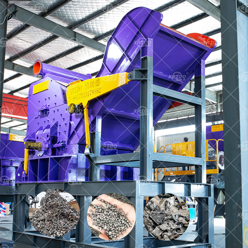 New Hammer Scrap Iron Shredder Scrap Aluminum Scrap Metal Shredder Machine With CE