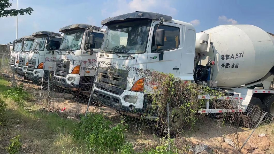 2015 Used 12 Cbm Concrete Mixer Truck Construction Machinery Concrete Mixing Plant Concrete Mixer Truck Concrete Mixer Machine