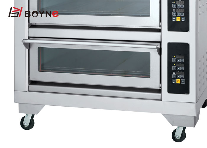 Large Capacity Oven Three Layer Nine Trays Gas Oven Stainless Steel