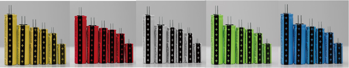 HTC1015 Cylindrical Lithium Ion Battery 2.4 V 40mAh LTO Titanate Battery