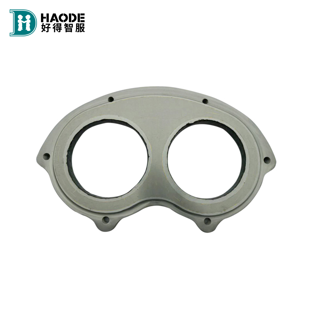 DURO 22 Carbide Spectacle Wear Plate and Cutting Ring for Concrete Pump from Original