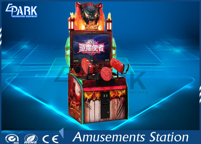 Special Design Fiberglass Material Electronic Shooting Arcade Machines For Kids