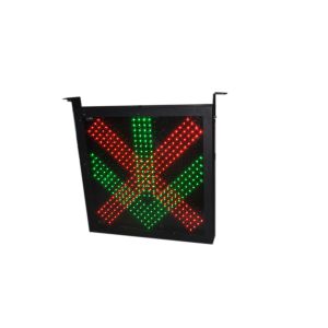 High Brightness LED Variable Sign with Red Cross and Green Arrow 30W Consumption